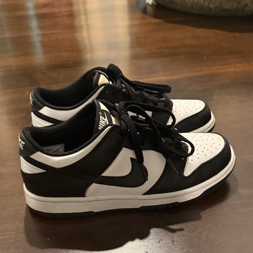 Nike Classic Dunk Low Black and White - Women’s 7.5